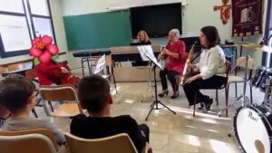 L'esemble di musica a Camporgiano